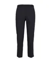 Theory Treeca 2 Cropped Stretch-wool Slim-leg Pants In Black