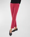 Theory Treeca Pull-on Trousers In Dp Rose