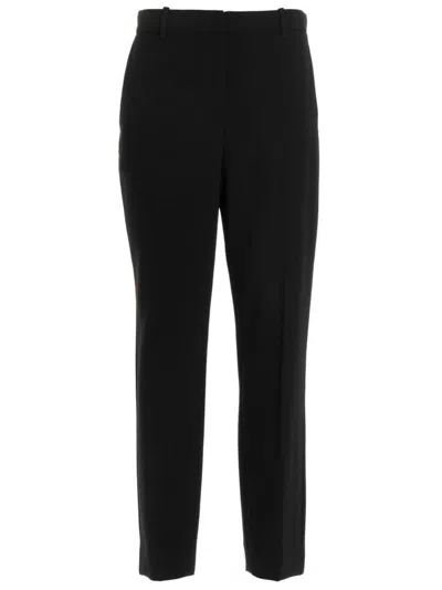 Theory Treeca Cropped Tailored Pants In Black