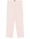 Theory Treeca Cropped Trousers With Elasticated Waist