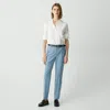 THEORY TREECA FULL LENGTH PANT IN GOOD WOOL