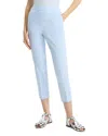 Theory Cropped Karottenhose Aus Einer Leinenmischung In Skylight