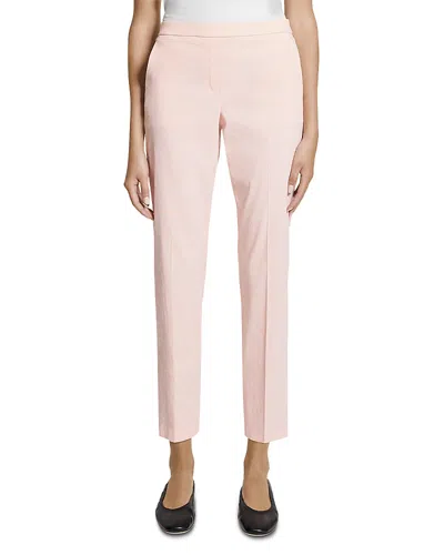 Theory Treeca Pull-on Pants In Pink
