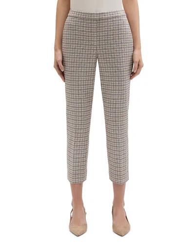 THEORY TREECA GRID PANTS