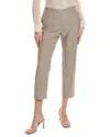 Theory Treeca Linen Pant In Cinder