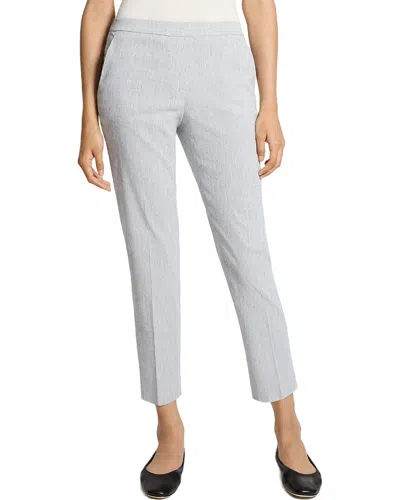 THEORY TREECA LINEN-BLEND PANT