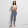 Theory Treeca Pant In Good Wool In Indigo Melange