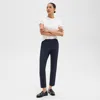 Theory Treeca Pant In Good Wool In Nocturne Navy