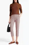 Theory Treeca Pant In Peach Houndstooth