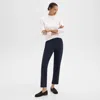 Theory Treeca Pull-on Pant In Admiral Crepe In Nocturne Navy