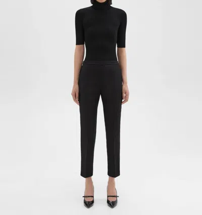 Theory Treeca Pull-on Pant In Black