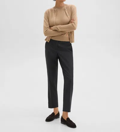 Theory Treeca Pull-on Pant In Charcoal
