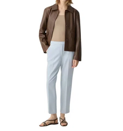 Theory Treeca Pull-on Pant In Pearl Blue
