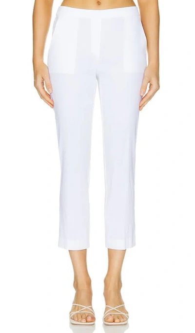 Theory Treeca Pull On Trouser In White