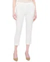 Theory Treeca Linen-blend Pull-on Pant In White