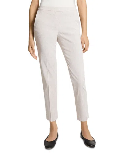 Theory Treeca Pull On Pants In Brown