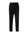 Theory Treeca Pull-on Tailored Pants In Black