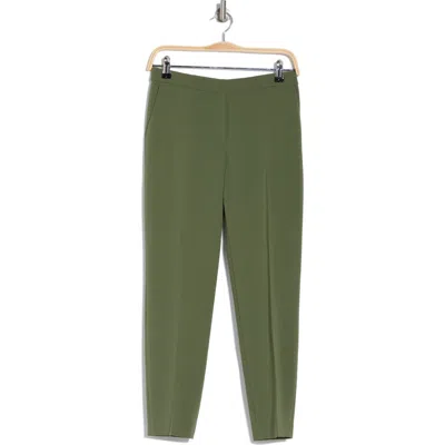 Theory Treeca Pull-on Trousers In Bright Olive