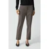 Theory Treeca Pull-on Trousers In Gray