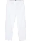 Theory Treeca Cropped Slim Pull-on Pants