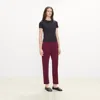 Theory Treeca Pull-on Pant In Admiral Crepe In Black