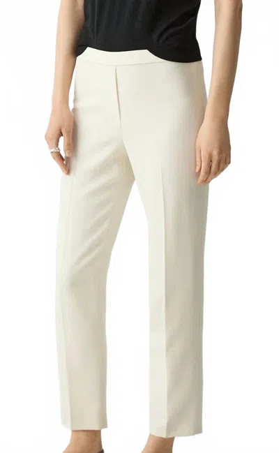 Theory Treeca Pull-on Pants In Rice In White
