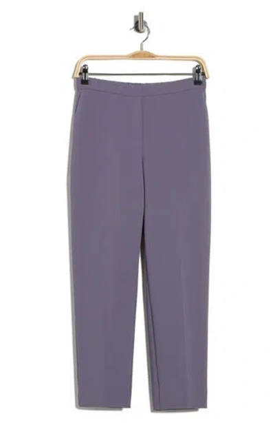 Theory Treeca Pull-on Pants In Purple