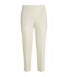 Theory Straight Pant In Linen-viscose In White