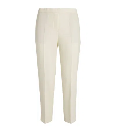 THEORY TREECA TAILORED CROP TROUSERS