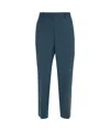 Theory Treeca Pant In Good Wool In Blue