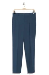 Theory Treeca Wool Blend Pants In Blue
