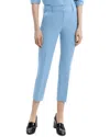 Theory Treeca Wool-blend Suiting Pant In Blue