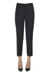 Theory Treeca Wool Trousers In Multi