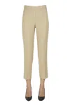 Theory Treeca Wool Trousers In Multi