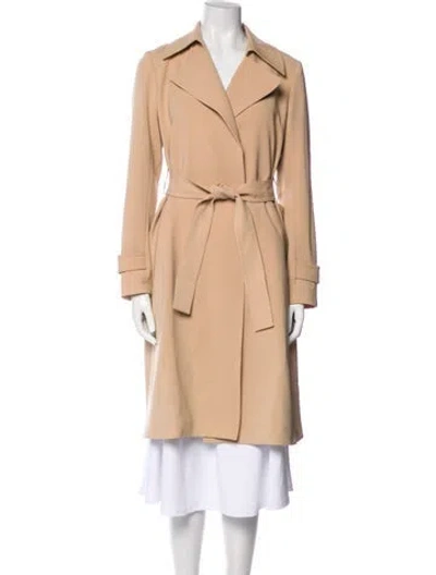 Pre-owned Theory Trench Coat In Neutral