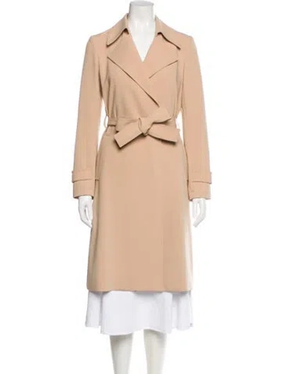 Pre-owned Theory Trench Coat In Neutral
