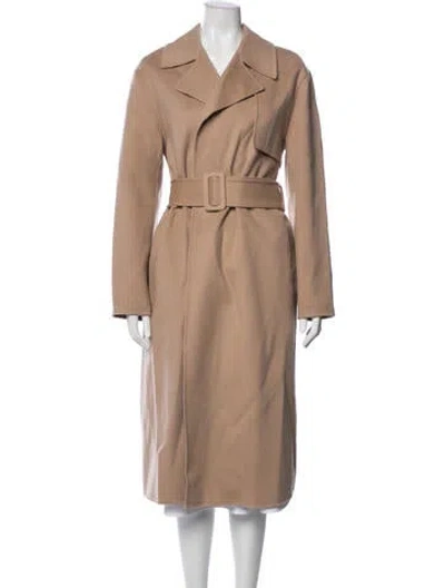 Pre-owned Theory Trench Coat In Neutral