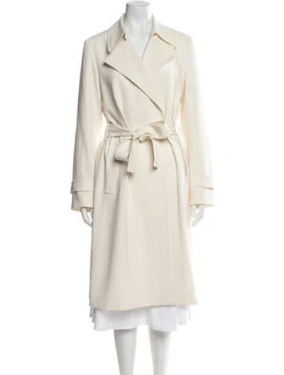 Pre-owned Theory Trench Coat In Neutrals