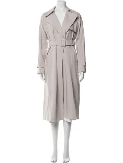 Pre-owned Theory Trench Coat In Pink