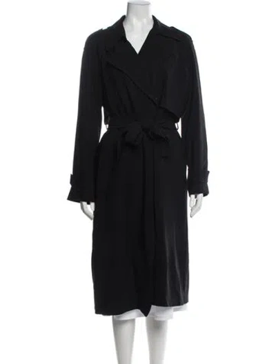 Pre-owned Theory Trench Coat W/ Tags In Black