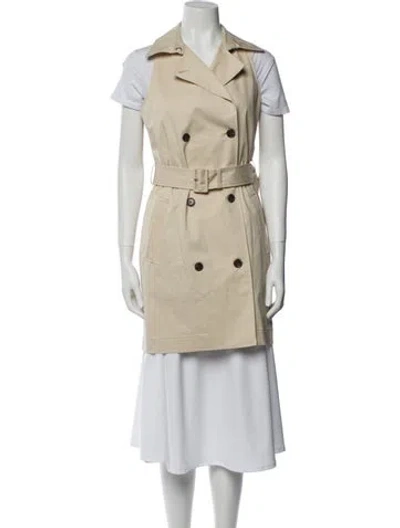 Pre-owned Theory Trench Coat W/ Tags In Neutral