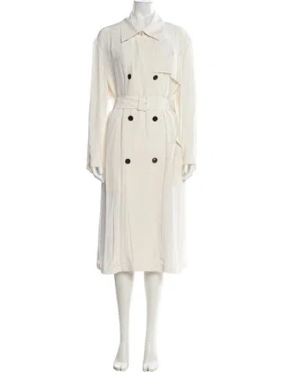 Pre-owned Theory Trench Coat W/ Tags In Neutral