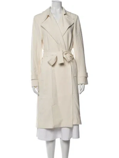 Pre-owned Theory Trench Coat W/ Tags In Neutrals