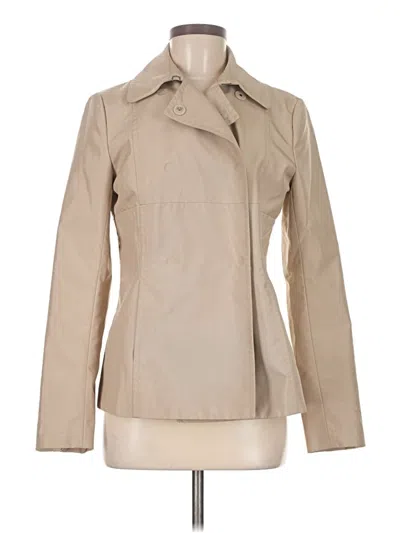 Pre-owned Theory Trenchcoat In Brown