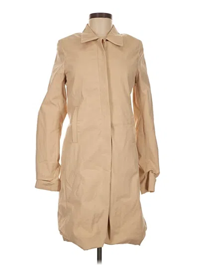 Pre-owned Theory Trenchcoat In Tan