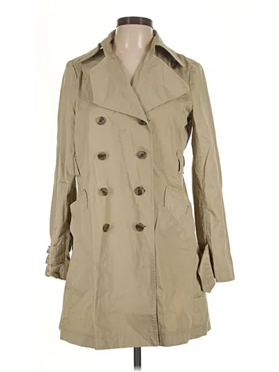 Pre-owned Theory Trenchcoat In Tan
