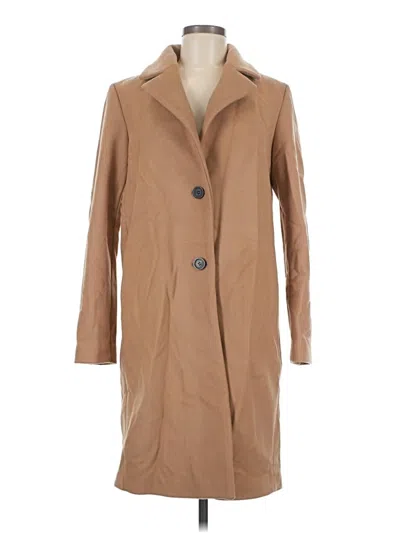 Pre-owned Theory Trenchcoat In Tan