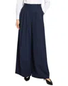 Theory Wool Blend Triple Pleat Pants