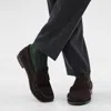 Theory Trouser Socks In Merino Wool In Hunter Green