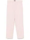 Theory Treeca Cropped Trousers With Elasticated Waist